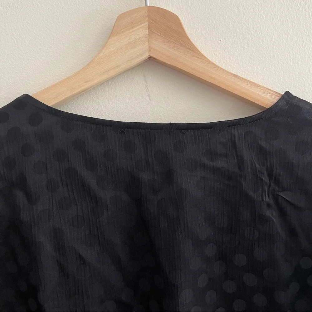 Madewell Smocked Sleeve Daylight Top in Woven Dot - Picture 11 of 11